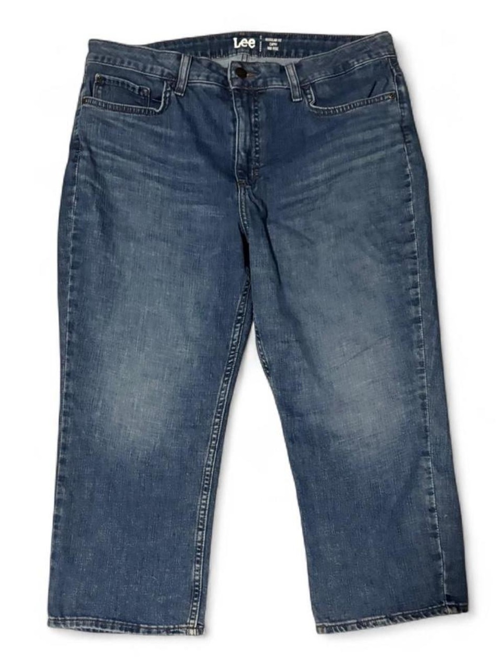 Lee mid rise capri jeans
